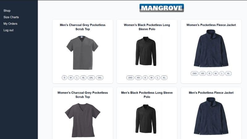 Mangrove: Order Placement screenshot